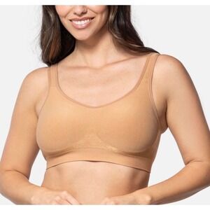 UnderFit 457 The Comfort Shaping Bra Women's 3XL Coffee‎ Nude Intimate